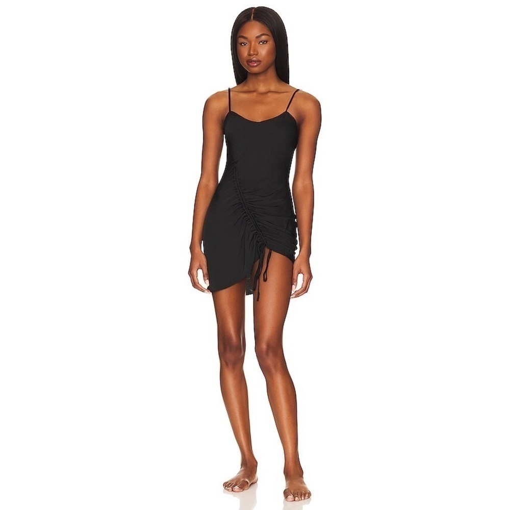 Free People | Intimately Be My Mini Slip Dress Black Size XS